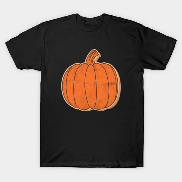 Pumpkin - Fall - Retro Distressed T-Shirt by Happy as I travel